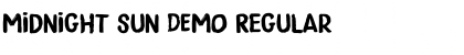 Download Midnight Sun DEMO Font Download Midnight Sun DEMO Font
