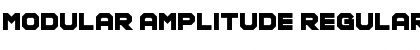 Download Modular Amplitude Font Download Modular Amplitude Font