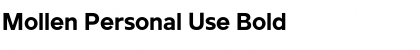 Download Mollen Personal Use Font Download Mollen Personal Use Font