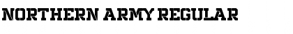 Download northern army Font Download northern army Font