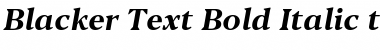 Download Blacker Text Font Download Blacker Text Font
