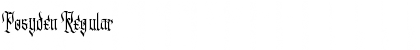 Download Posyden Font Download Posyden Font