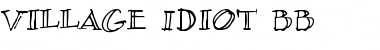 Download Village Idiot BB Font Download Village Idiot BB Font
