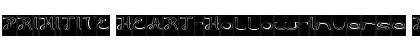 Download PRIMITIVE HEART-Hollow-Inverse Font Download PRIMITIVE HEART-Hollow-Inverse Font