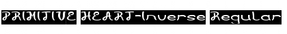 Download PRIMITIVE HEART-Inverse Font Download PRIMITIVE HEART-Inverse Font