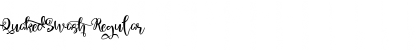 Download QuakedSwash Font Download QuakedSwash Font