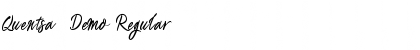 Download Quentsa Demo Font Download Quentsa Demo Font