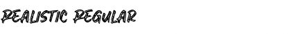 Download Realistic Font Download Realistic Font