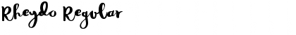 Download Rheydo Font Download Rheydo Font