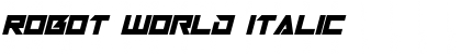Download Robot World Font Download Robot World Font