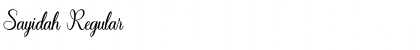 Download Sayidah Font Download Sayidah Font