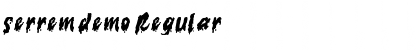 Download serrem demo Font Download serrem demo Font