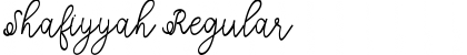 Download Shafiyyah Font Download Shafiyyah Font
