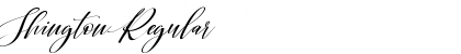 Download Shington Font Download Shington Font