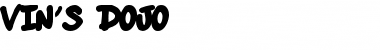 Download vin's dojo Font Download vin's dojo Font