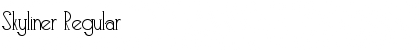Download Skyliner Font Download Skyliner Font