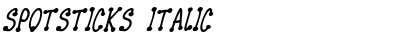 Download Spotsticks Font Download Spotsticks Font