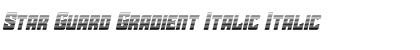 Download Star Guard Gradient Italic Font Download Star Guard Gradient Italic Font