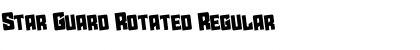 Download Star Guard Rotated Font Download Star Guard Rotated Font