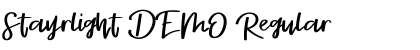 Download Stayrlight DEMO Font Download Stayrlight DEMO Font