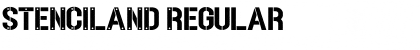 Download STENCILAND Font Download STENCILAND Font