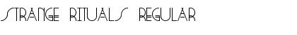 Download Strange Rituals Font Download Strange Rituals Font