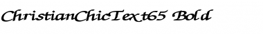 Download ChristianChicText65 Font Download ChristianChicText65 Font
