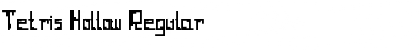 Tetris Hollow Regular Font