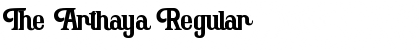 The Arthaya Regular Font