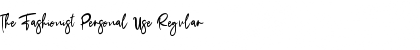 Download The Fashionist Personal Use Font Download The Fashionist Personal Use Font