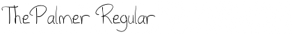 Download ThePalmer Font Download ThePalmer Font