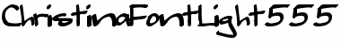 Download ChristinaFontLight555 Font Download ChristinaFontLight555 Font