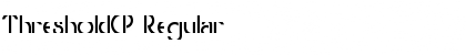Download ThresholdCP Font Download ThresholdCP Font