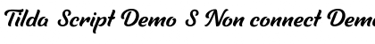 Download Tilda Script Demo Font Download Tilda Script Demo Font