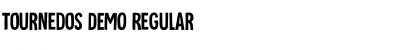 Download Tournedos DEMO Font Download Tournedos DEMO Font