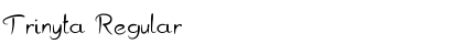 Download Trinyta Font Download Trinyta Font