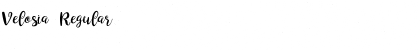 Download Velosia Font Download Velosia Font