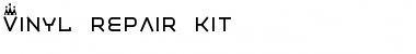 Download Vinyl repair kit Font Download Vinyl repair kit Font