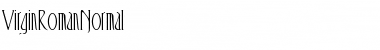 Download VirginRoman Font Download VirginRoman Font