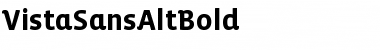 Download VistaSansAltBold Font Download VistaSansAltBold Font