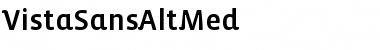 Download VistaSansAltMed Font Download VistaSansAltMed Font