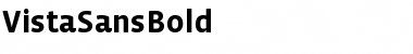 Download VistaSansBold Font Download VistaSansBold Font