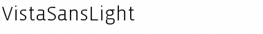 Download VistaSansLight Font Download VistaSansLight Font