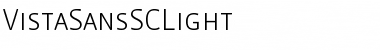 Download VistaSansSCLight Font Download VistaSansSCLight Font