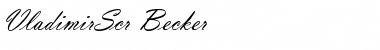 Download VladimirScr Becker Font Download VladimirScr Becker Font