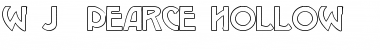 Download W.J. Pearce hollow Font Download W.J. Pearce hollow Font