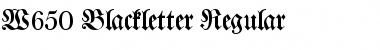 Download W650-Blackletter Font Download W650-Blackletter Font