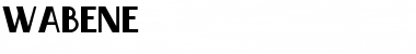 Download Wabene Font Download Wabene Font