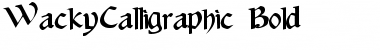 Download WackyCalligraphic Font Download WackyCalligraphic Font
