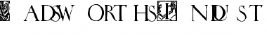 Download Wadsworth's_Industria Font Download Wadsworth's_Industria Font